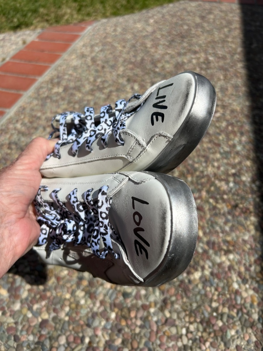 Golden goose Super-Star Live Love Sneakers Excellent size 39 - Picture 10 of 15